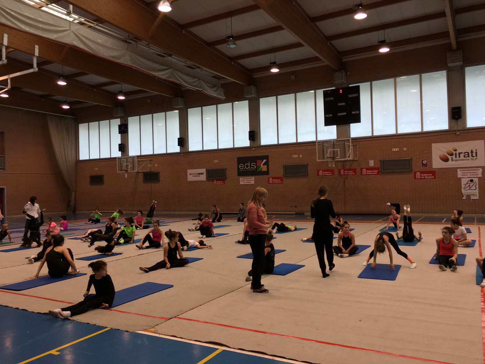 Celebración del curso intensivo de gimnasia rítmica de Navidad 2017